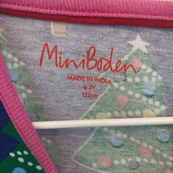 Mini Boden Christmas Tunic - Picture 3 of 3
